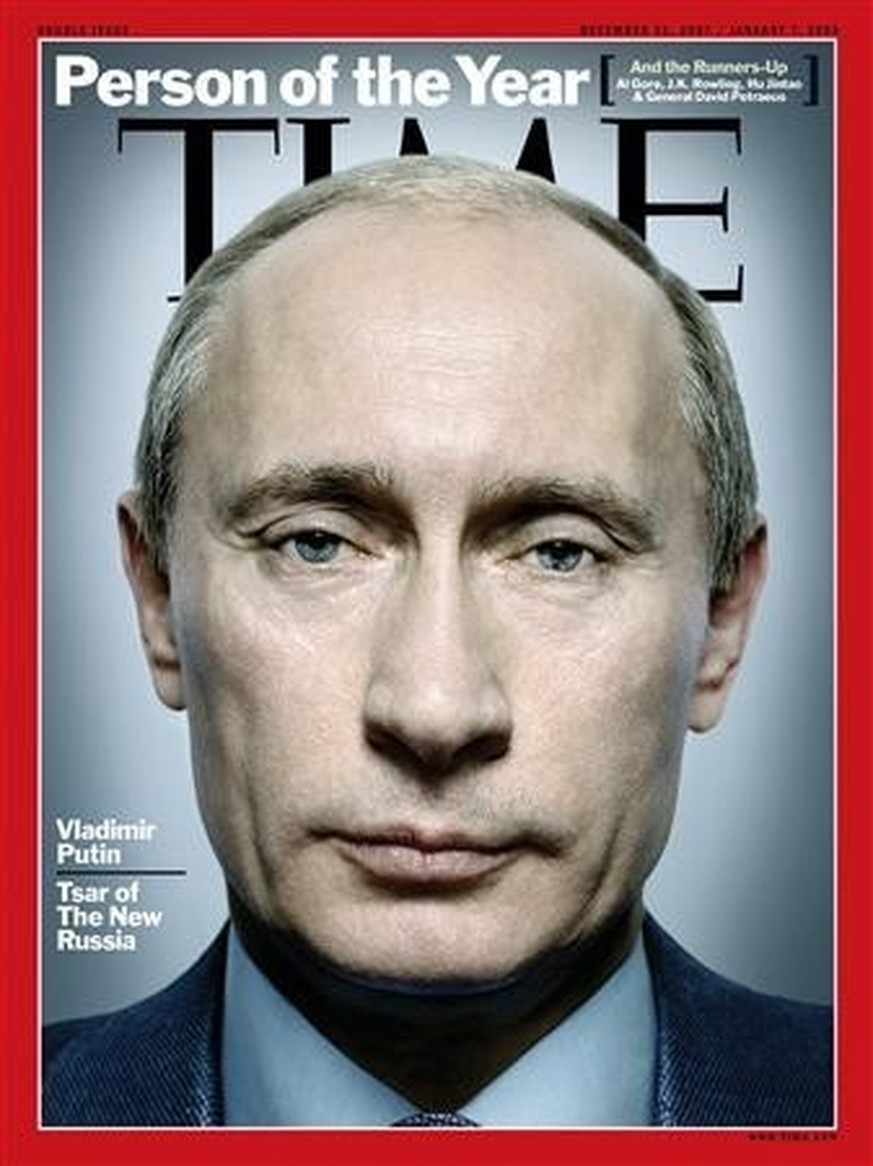 En 2007, c'est Vladimir Poutine qui avait été élu personnalité de l'année par Time.