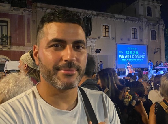 Hicham El Ghaoui, médecin valaisan prendra place dans l&#039;un de bateaux qui constituent la flottille vers Gaza au mois de septembre 2025