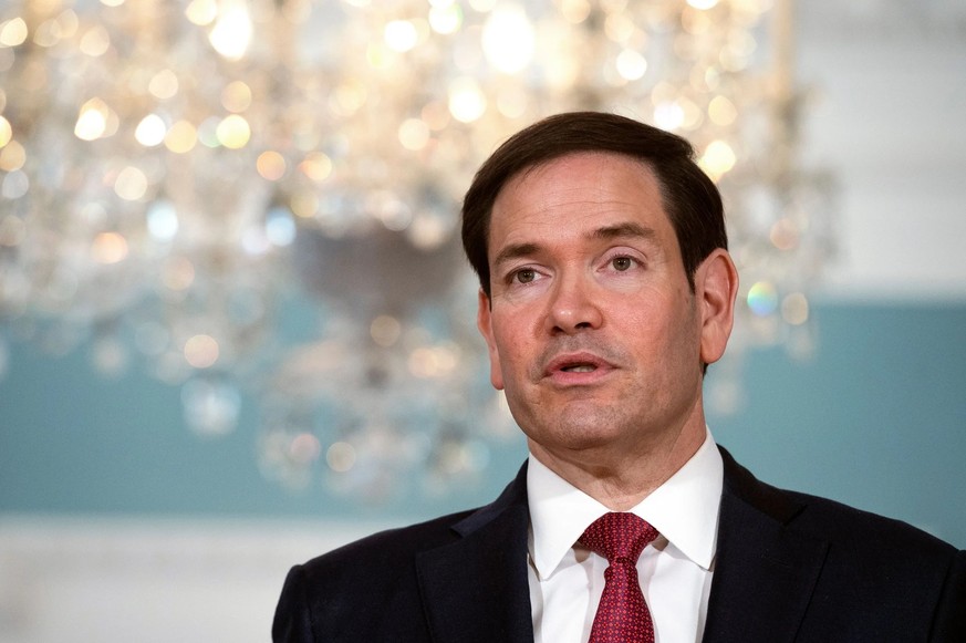 Le ministre américain des Affaires étrangères, Marco Rubio.