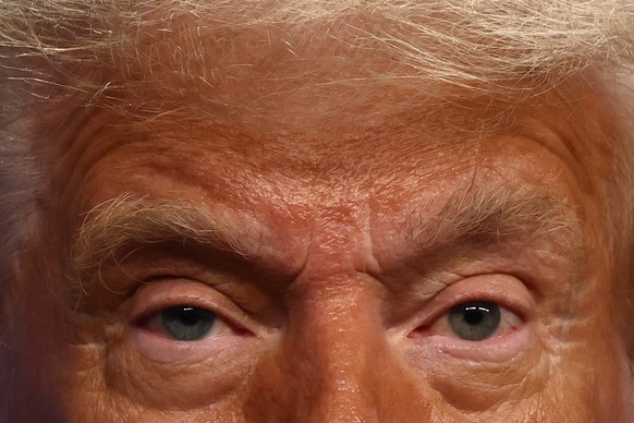 USA President Donald Trump during the press conference at the NATO Summit in The Hague, Netherlands on June 25, 2025. (Photo by Jakub Porzycki/NurPhoto via Getty Images)