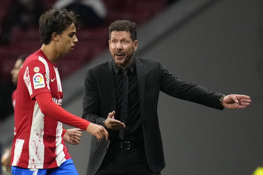 Les caractéristiques de João Felix conviennent mal au style de jeu très défensif et agressif prôné par le coach de l'Atlético de Madrid, Diego Simeone.