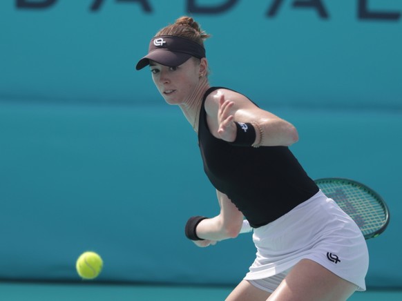 Simona Waltert battue d'entrée à Miami