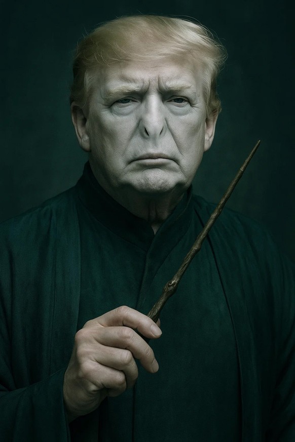 Donald Trump en Voldemort