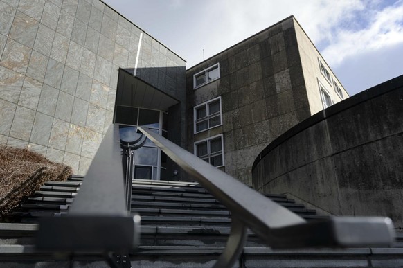 Palais de justice de l&#039;Hermitage, siege du tribunal cantonal vaudois, photographie ce dimanche 11 janvier 2015 a Lausanne, Vaud. (KEYSTONE/Laurent Gillieron)