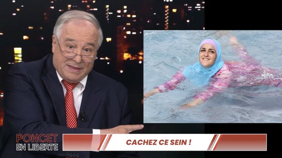 Charles Poncet (conseiller national UDC/GE) dans sa chronique sur Léman Bleu, «Poncet en Liberté».