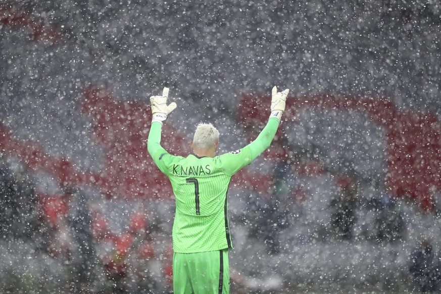 Navas a tout arrêté, sauf la neige.