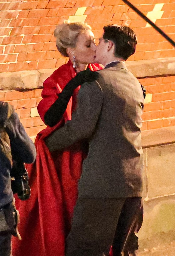 Gwyneth Paltrow et Timothée Chalamet à New York en octobre 2024.