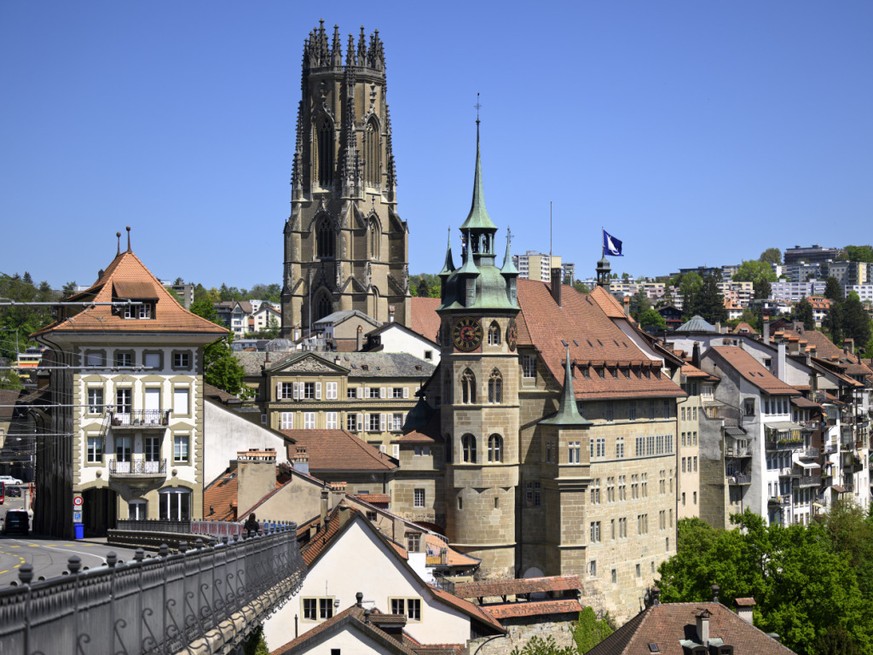 La ville de Fribourg est compos