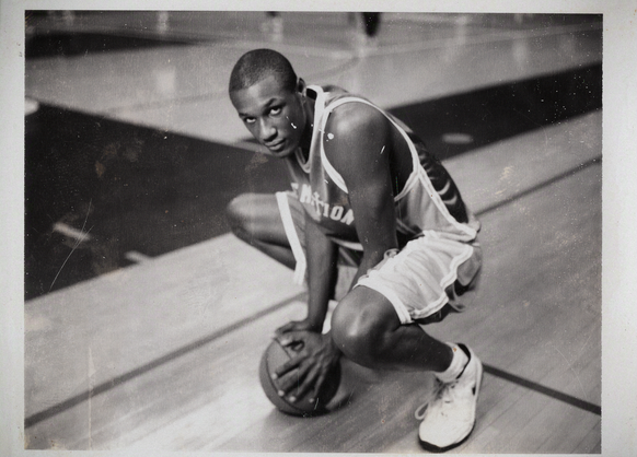 Lamar Odom lors de son passage à l'université.