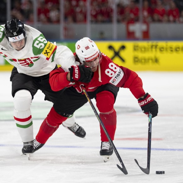 Christoph Bertschy, ici à la lutte avec le Hongrois Tamas Ortenszky, a faim de succès au Championnat du monde.