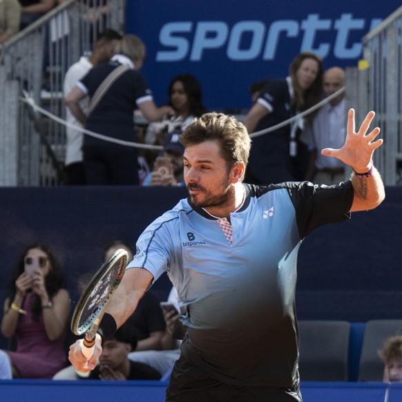 Stan Wawrinka a fêté deux succès le même jour à Cancun (archives).