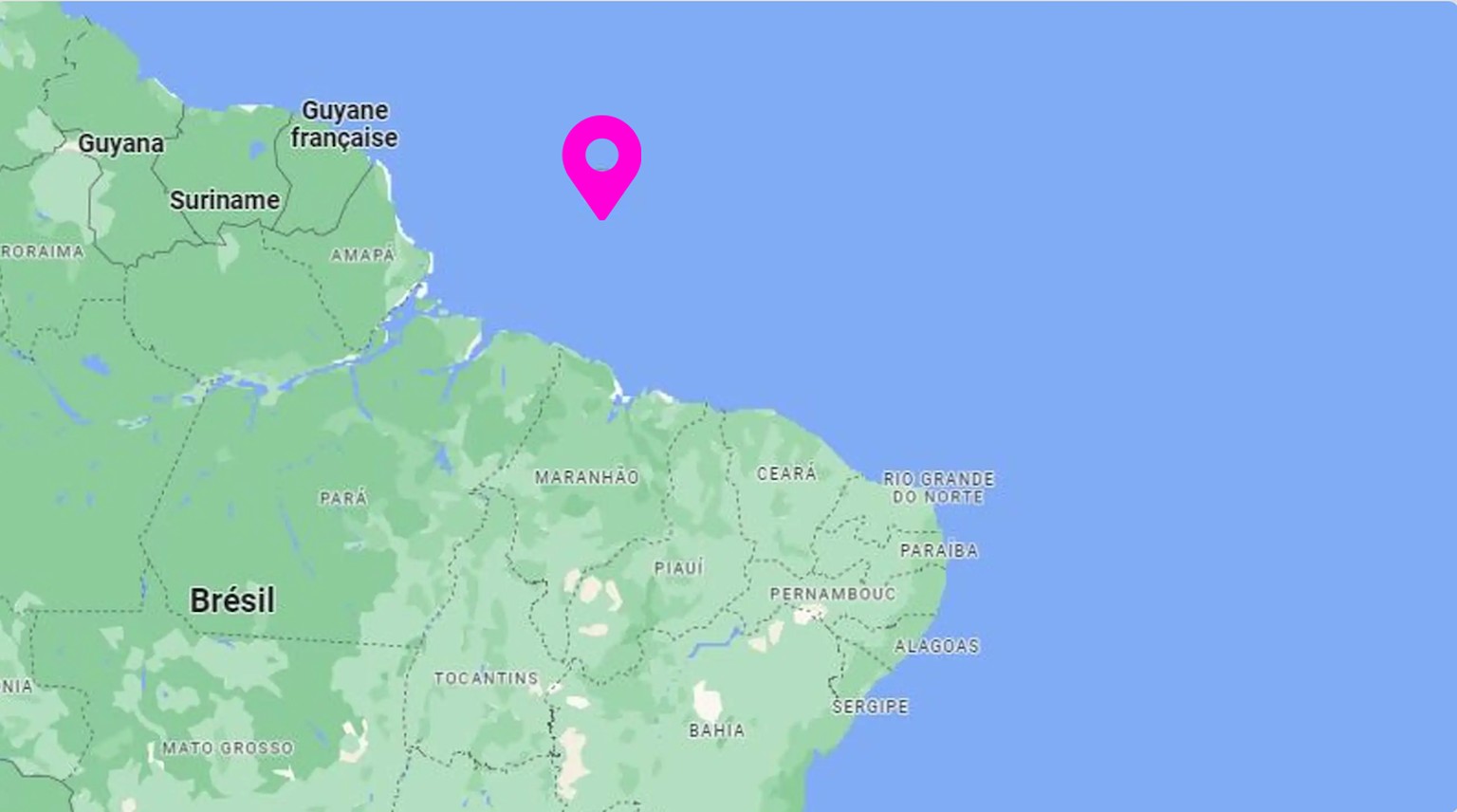 Retrouvé affaibli et déshydraté à 400km des côtes, Romualdo Macedo Rodrigues a été ramené au Suriname...