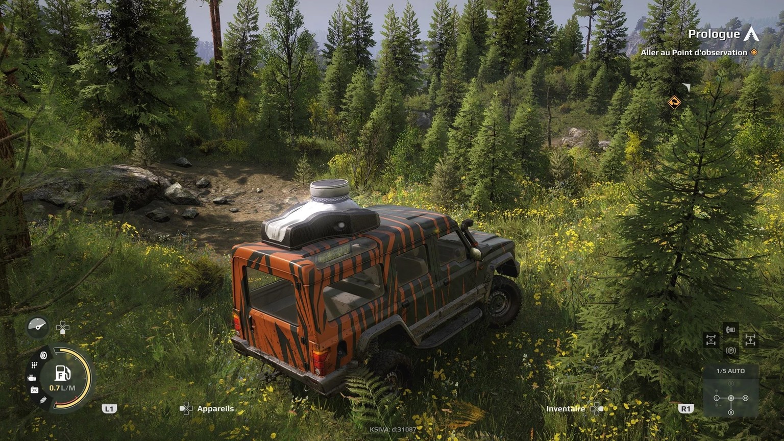 Capture d&#039;écran de «Expeditions A MudRunner Game»