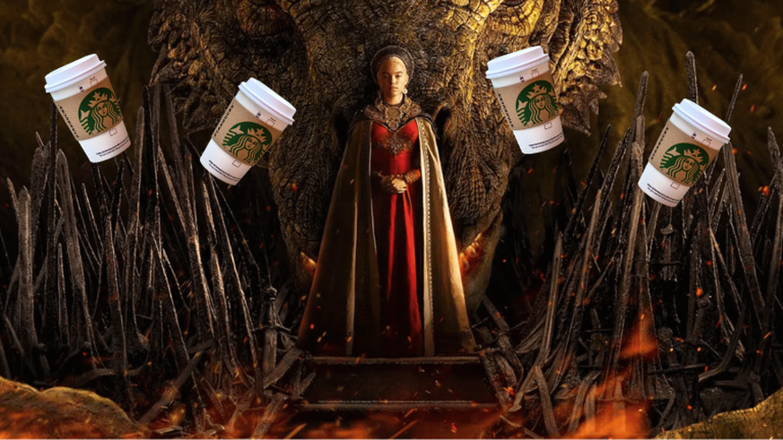 Avez-vous vu les gobelets Starbucks dans «House of the Dragon»?