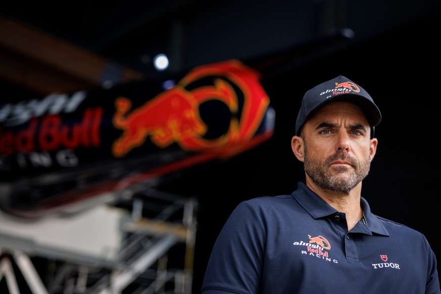 Yves Detrey of Switzerland and Alinghi Red Bull Racing poses for a portrait in Barcelona on November 17, 2022. // Samo Vidic / Red Bull Content Pool // SI202211220150 // Usage for editorial use only / ...