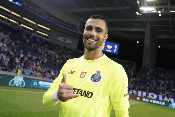 Diogo Costa, gardien et fan du FC Porto.