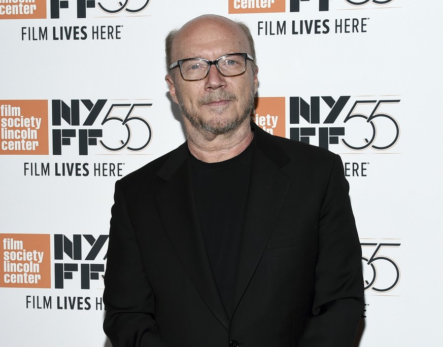 FILE - Director Paul Haggis attends the world premiere of "Spielberg", during the 55th New York Film Festival in New York, Oct. 5, 2017. Film director Paul Haggis was detained on Sunday June ...