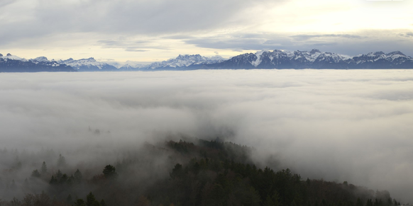 Le mont Pélerin 23 décembre 2025.