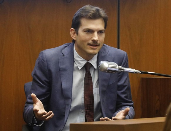 May 29, 2019 - Los Angeles, California , U.S. - ASHTON KUTCHER testifies in the murder trial of alleged serial killer Michael Gargiulo at Los Angeles Superior Court. Los Angeles U.S. - ZUMAz168 201905 ...