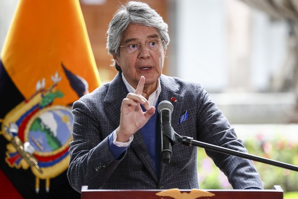 Guillermo Lasso, le président équatorien.