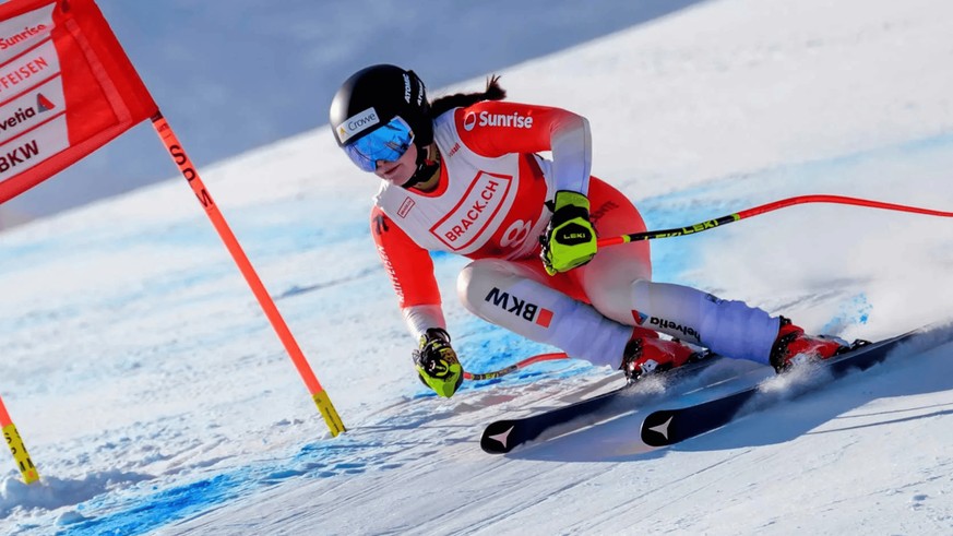 Une skieuse suisse a perdu connaissance après sa chute