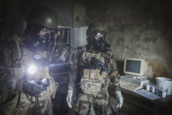 Exercice Lux23 de l'armée Suisse, au 1er au 8 mai 2023. Région Genève, Vaud, Neuchâtel.