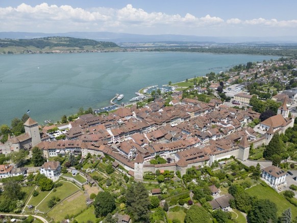 La ville médiévale de Morat, un joyau de la Suisse.