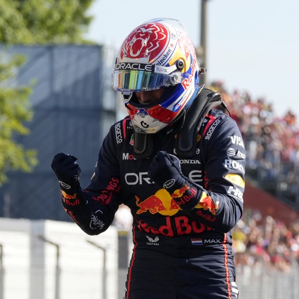 Max Verstappen a signé la pole position samedi à Monza