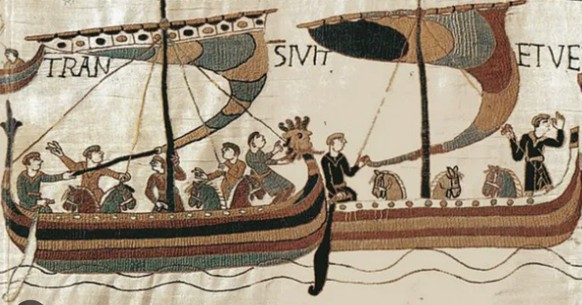 On vous l'accorde, vu de tapisserie, l'attaque des Normands n'est pas monstre impressionnante. Et pourtant!