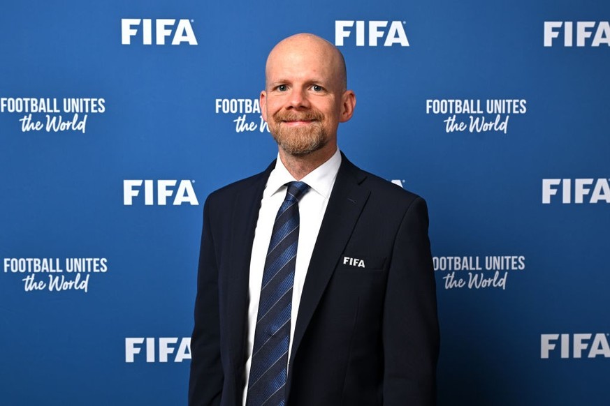 BANGKOK, THAILAND - MAY 15: FIFA Secretary General ad interim Mattias Grafström during the FIFA Council Meeting at The Athenee Hotel on May 15, 2024 in Bangkok, Thailand. (Photo by Harold Cunningham - ...