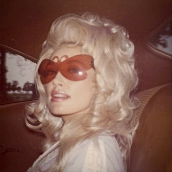 Dolly Parton Butterfly Sunglasses 1970s