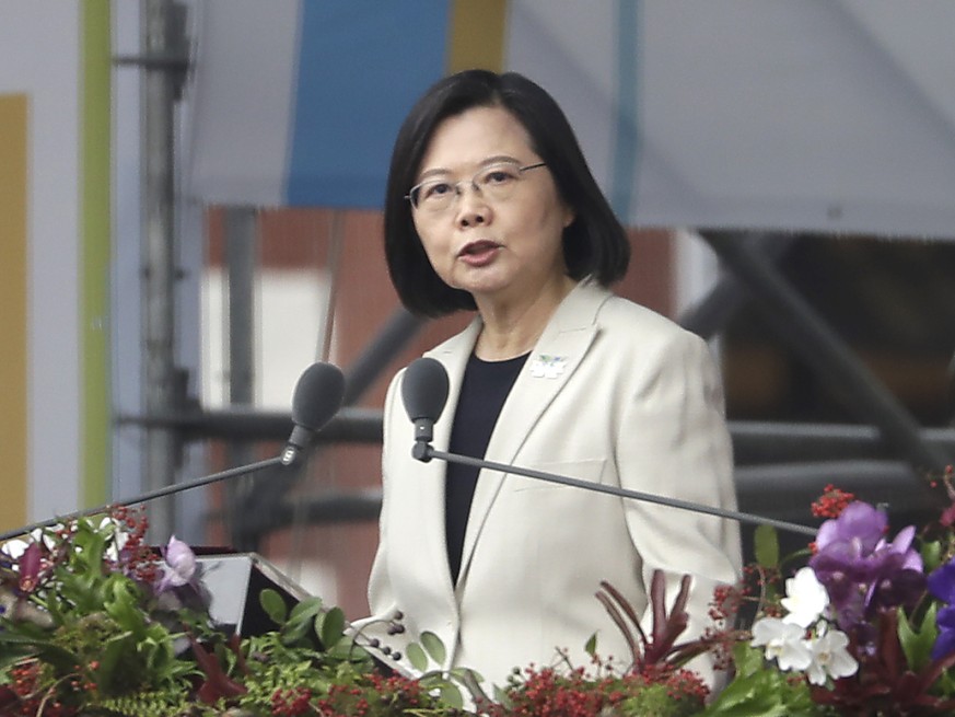 La présidente taïwanaise Tsai Ing-wen a rencontré des parlementaires américains en visite à Taïpei (archives).