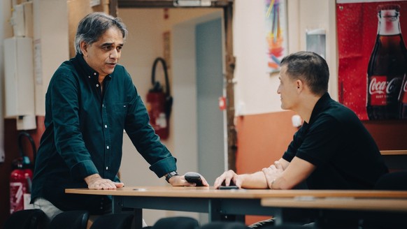 Hassen Patel (à gauche) a imaginé l’Ultra Terrestre.