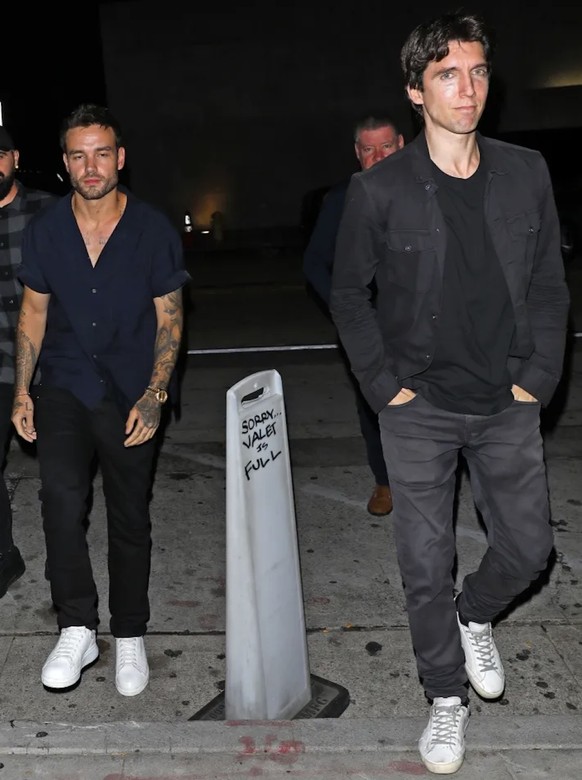 Liam Payne et son ami, l&#039;Argentin Rogelio «Roger» Nores, qui a veillé sur lui les derniers mois de sa vie.