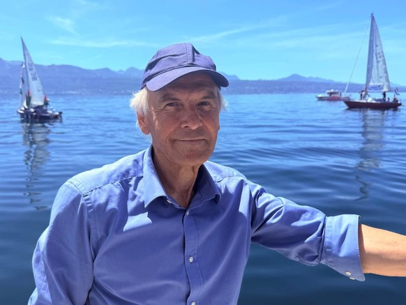 A Genève, une vingtaine de bateaux ont navigué samedi à la mi-journée sur le Léman en soutien à Gaza, en marge du sommet du G7 à Evian. A côté des voiles flottaient plusieurs dizaines de drapeaux pale ...