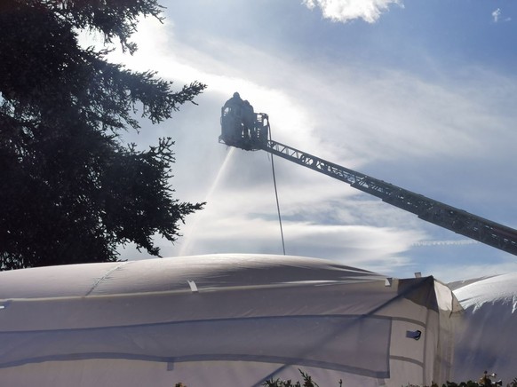 Incendie à Yverdon.