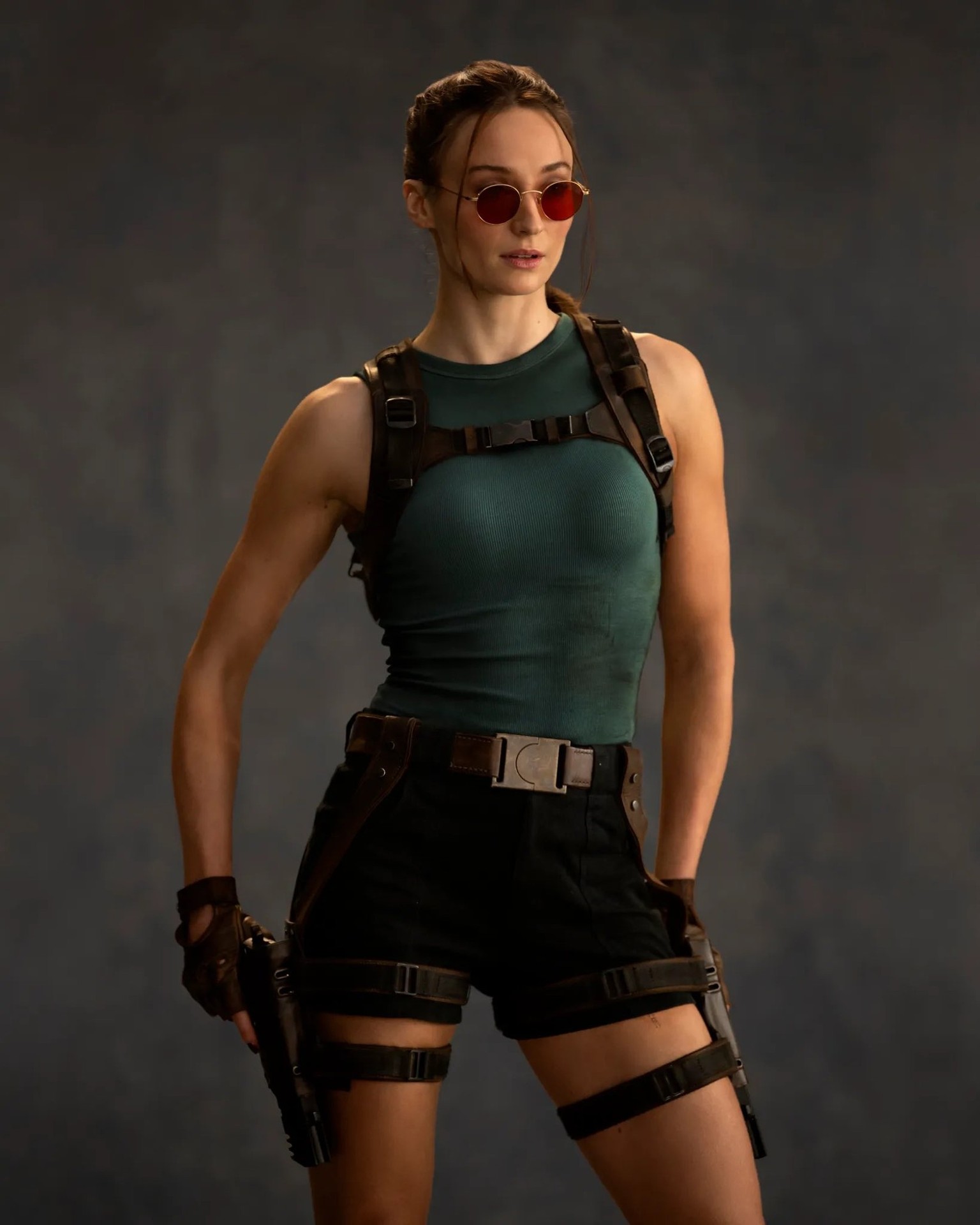 Sophie Turner is Lara Croft