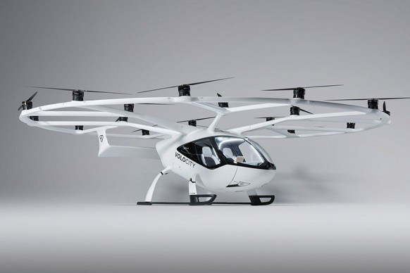 Un prototype de Volocopter.