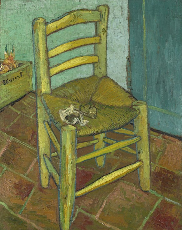 La Chaise de Vincent avec sa pipe est un tableau réalisé par le peintre néerlandais Vincent van Gogh en 1888 à Arles, en France.