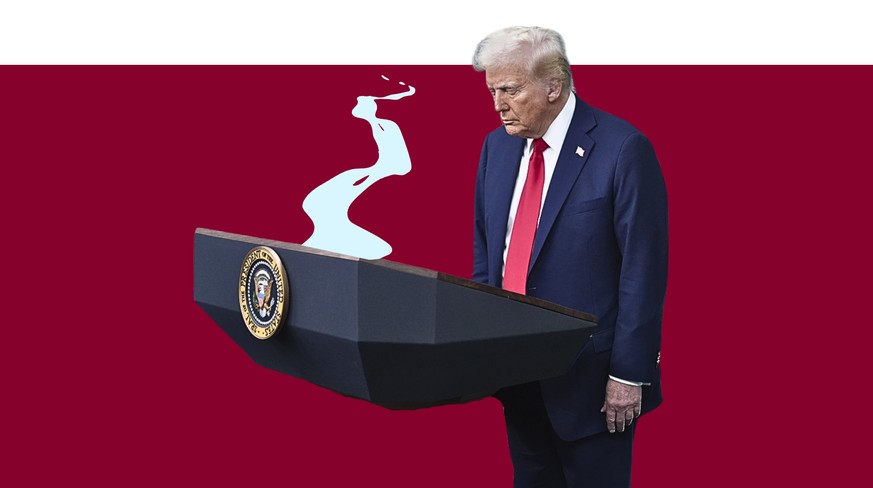 Trump refuse d'être un président