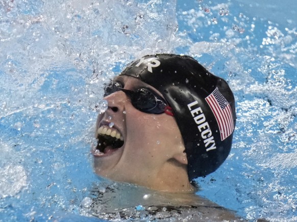 Katie Ledecky reste la reine du 800 m libre