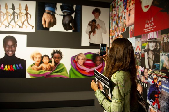 Oliviero Toscani expose son travail photographique en Italie à l&#039;occasion de son 80ème anniversaire. 23 juin 2022 Milan, Palazzo Reale.