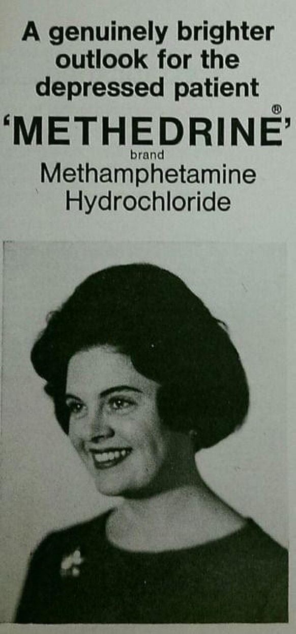 La méthamphétamine n'est plus prescrite aussi généreusement aujourd'hui que jadis.