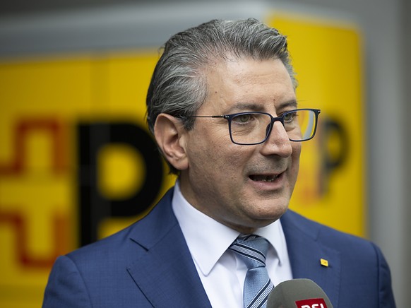 Roberto Cirillo, CEO de La Poste, fait partie des directeurs d&#039;entreprises de la Conf�d�ration les mieux pay�s (archives).