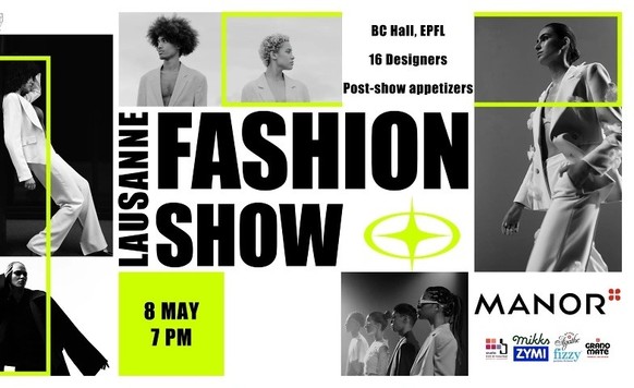 La première édition du Lausanne Fashion Show se tiendra sur le campus de l'EPFL le 8 mai prochain.