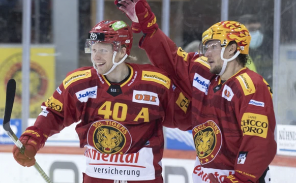 Pas beaucoup de place sur le maillot des Tigres de Langnau cette saison pour un éventuel nouveau sponsor...