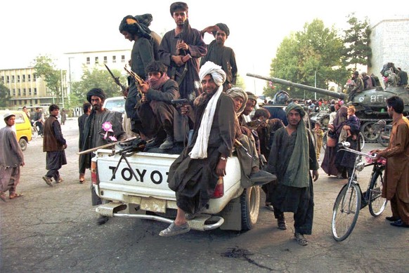 Kaboul sous le règne des talibans, octobre 1996.