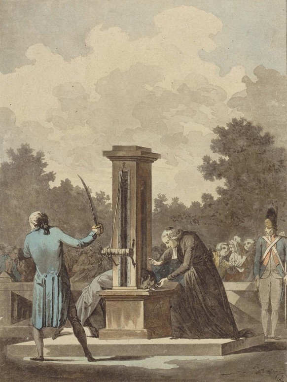 La Révolution française propagea l’usage de la guillotine dans toute l’Europe.
https://commons.wikimedia.org/wiki/File:Image_janinet_jean-francois_machine_proposee_a_lassemblee_nationale_pour_le_suppl ...