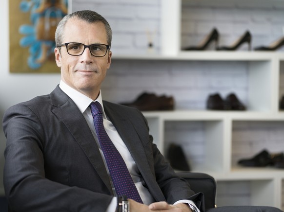 Philippe Gaydoul, entrepreneur and CEO of the Gaydoul Group, portrayed at the company headquarters of Navyboot, a company owned by the Gaydoul Group, in Zurich, Switzerland, on February 9, 2018. (KEYS ...