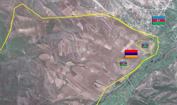 Aserbaidschan Armenien kürzeste Grenzen der Welt